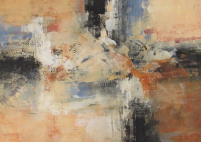 Energy in motion acrlic on paper 22x30